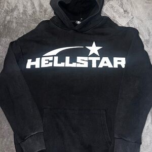 Hellstar Logo Black Hoodie